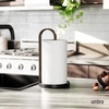 image:imageUmbra Bellwood Zewa Standing Kitchen Roll Holder and Paper Roll Holder for Kitchen Towels BlackWalnutBlackWalnut