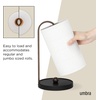 image:imageUmbra Bellwood Zewa Standing Kitchen Roll Holder and Paper Roll Holder for Kitchen Towels BlackWalnutBlackWalnut