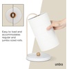 image:imageUmbra Bellwood Zewa Standing Kitchen Roll Holder and Paper Roll Holder for Kitchen Towels WhiteNaturalWhiteNatural