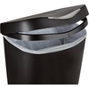image:imageUmbra Brim 13 Gallon Trash Can with Lid Kitchen Garbage Can BlackNickel  Stainless steel foot pedal soft close mechanism concealed bag ring durable and sturdy easy wipe clean
