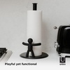 image:imageUmbra Buddy Countertop Paper Towel Holder Black  Fits standard paper towel rolls kitchen counter bathroom office useBlack