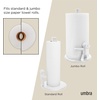 image:imageUmbra Buddy Countertop Paper Towel Holder Black  Fits standard paper towel rolls kitchen counter bathroom office useWhite