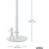 image:imageUmbra Buddy Countertop Paper Towel Holder Black  Fits standard paper towel rolls kitchen counter bathroom office useWhite