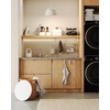 image:imageUmbra Buddy Over Door Hook Space Saving Cabinet Set of 2 White  Nonslip rubber tips EVA foam padding installs without tools protects surfaces towel storage solution recycled plasticWhite