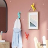image:imageUmbra Buddy Wall Hooks Decorative Wall Mount Coat Hooks Set of 3 Black  Easy install with hardware holds 5lbs per hook entryway bedroom bathroom dorm playful hanging storage recycled plasticRedBlueYellow