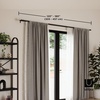 image:imageUmbra Cappa Double Curtain Rod Includes 2 Matching Finials Brackets amp Hardware 66 to 120Inch BlackBlack