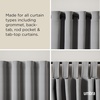 image:imageUmbra Cappa Double Curtain Rod Includes 2 Matching Finials Brackets amp Hardware 66 to 120Inch BlackBlack