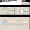 image:imageUmbra Cappa Double Curtain Rod Includes 2 Matching Finials Brackets amp Hardware 66 to 120Inch BlackBlack