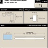 image:imageUmbra Cappa Double Curtain Rod Includes 2 Matching Finials Brackets amp Hardware 66 to 120Inch BlackNickel