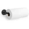 image:imageUmbra Cappa Wall Mount or Under the Counter Paper Towel Holder 14 L x 4 W x 26 H NickelBlack