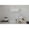 image:imageUmbra Cappa Wall Mount or Under the Counter Paper Towel Holder 14 L x 4 W x 26 H NickelNickel
