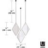 image:imageUmbra Dima Mirrors Set of 3 Trio of Decorative MirrorsBlack