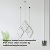 image:imageUmbra Dima Mirrors Set of 3 Trio of Decorative MirrorsBlack