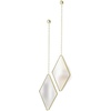 image:imageUmbra Dima Mirrors Set of 3 Trio of Decorative MirrorsBrass