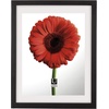 image:imageUmbra Document Picture Frame 11x14 Floating Certificate Frame Black  Two glass panes preinstalled wall hooks horizontal or vertical display easy tab loading