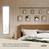 image:imageUmbra Exhibit Picture Frame Gallery Set Adjustable Wall Collage Displays Three 8x10 Photos Set of 3 BlackBlack