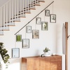 image:imageUmbra Exhibit Picture Frame Gallery Set Adjustable Wall Collage Displays Three 8x10 Photos Set of 3 BlackBlack
