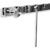 image:imageUmbra Exhibit Picture Frame Gallery Set Adjustable Wall Collage Displays Three 8x10 Photos Set of 3 BlackChrome