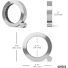 image:imageUmbra FERRIS JEWELRY ORGANIZER WALNUTChrome