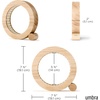 image:imageUmbra FERRIS JEWELRY ORGANIZER WALNUTNatural