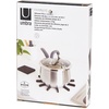 image:imageUmbra Fanfare Silicone Trivet Set of 2 Black