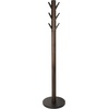 image:imageUmbra Flapper Coat Rack Flip Down Clothing Rack 9 Hooks WhiteNaturalBlackWalnut