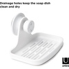 image:imageUmbra Flex Soap Dish with Patented GelLock Technology Suction Cup WhiteWhite