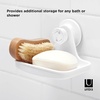 image:imageUmbra Flex Soap Dish with Patented GelLock Technology Suction Cup WhiteWhite