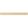 image:imageUmbra Flip Coat Rack Wall Mount 8Hook Space Saving White  Real wood and steel build retractable hooks fold flat holds coats bags and scarves easy installNaturalNickel