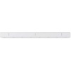 image:imageUmbra Flip Coat Rack Wall Mount 8Hook Space Saving White  Real wood and steel build retractable hooks fold flat holds coats bags and scarves easy installWhiteNickel