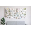 image:imageUmbra Hangit Photo Collage Fame  DIY Picture Hangers Collage Picture Frames for Wall 26x30 WhiteBlack