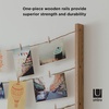 image:imageUmbra Hangit Photo Collage Fame  DIY Picture Hangers Collage Picture Frames for Wall 26x30 WhiteNatural