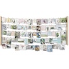 image:imageUmbra Hangit Photo Collage Fame  DIY Picture Hangers Collage Picture Frames for Wall 26x30 WhiteNatural
