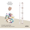 image:imageUmbra Hangit Photo Collage Fame  DIY Picture Hangers Collage Picture Frames for Wall 26x30 WhiteWhite