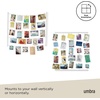 image:imageUmbra Hangit Photo Collage Fame  DIY Picture Hangers Collage Picture Frames for Wall 26x30 WhiteWhite