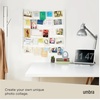 image:imageUmbra Hangit Photo Collage Fame  DIY Picture Hangers Collage Picture Frames for Wall 26x30 WhiteWhite