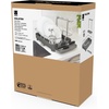 image:imageUmbra Holster Dish Rack Molded Plastic Dish Drying Rack with Drainage Spout CharcoalCharcoal