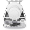 image:imageUmbra Holster Dish Rack Molded Plastic Dish Drying Rack with Drainage Spout CharcoalCharcoal