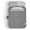 image:imageUmbra Holster Dish Rack Molded Plastic Dish Drying Rack with Drainage Spout CharcoalCharcoal