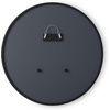 image:imageUmbra Hub Round Wall Mirror Rubber Frame Bathroom Mirror 37Inch Black  Boosts natural and artificial light includes picture hanging wire easy to install for high traffic areasBlack