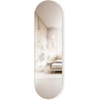 image:imageUmbra Hubba Pill Wall Mirror  Full Length Mirror with Slim Brass Frame Modern Elongated Oval Design for Bedroom Living Room amp EntrywayGold