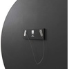 image:imageUmbra Hubba Round Wall Mirror Circle Decor Mirror 34Inch Titanium  Metallic frame glass construction reflects light to brighten enlarges small rooms