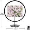 image:imageUmbra Infinity 5x7 Picture Frame Unique Circular Photo Display for Desk or Wall Black4X6