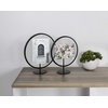 image:imageUmbra Infinity 5x7 Picture Frame Unique Circular Photo Display for Desk or Wall Black4X6