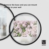 image:imageUmbra Infinity 5x7 Picture Frame Unique Circular Photo Display for Desk or Wall Black4X6