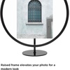 image:imageUmbra Infinity 5x7 Picture Frame Unique Circular Photo Display for Desk or Wall Black5X7