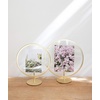 image:imageUmbra Infinity 5x7 Picture Frame Unique Circular Photo Display for Desk or Wall Black5X7
