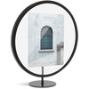 image:imageUmbra Infinity 5x7 Picture Frame Unique Circular Photo Display for Desk or Wall Black5X7