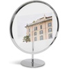image:imageUmbra Infinity Picture Frame Floating Photo Display for Desk or Wall 5X7 MAT BRASChrome