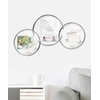 image:imageUmbra Infinity Picture Frame Floating Photo Display for Desk or Wall 5X7 MAT BRASChrome